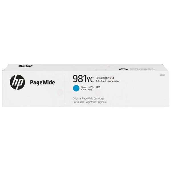 Image of HP L0R17YC/981YC Ink cartridge cyan Contract, 16K pages ISO/IEC...