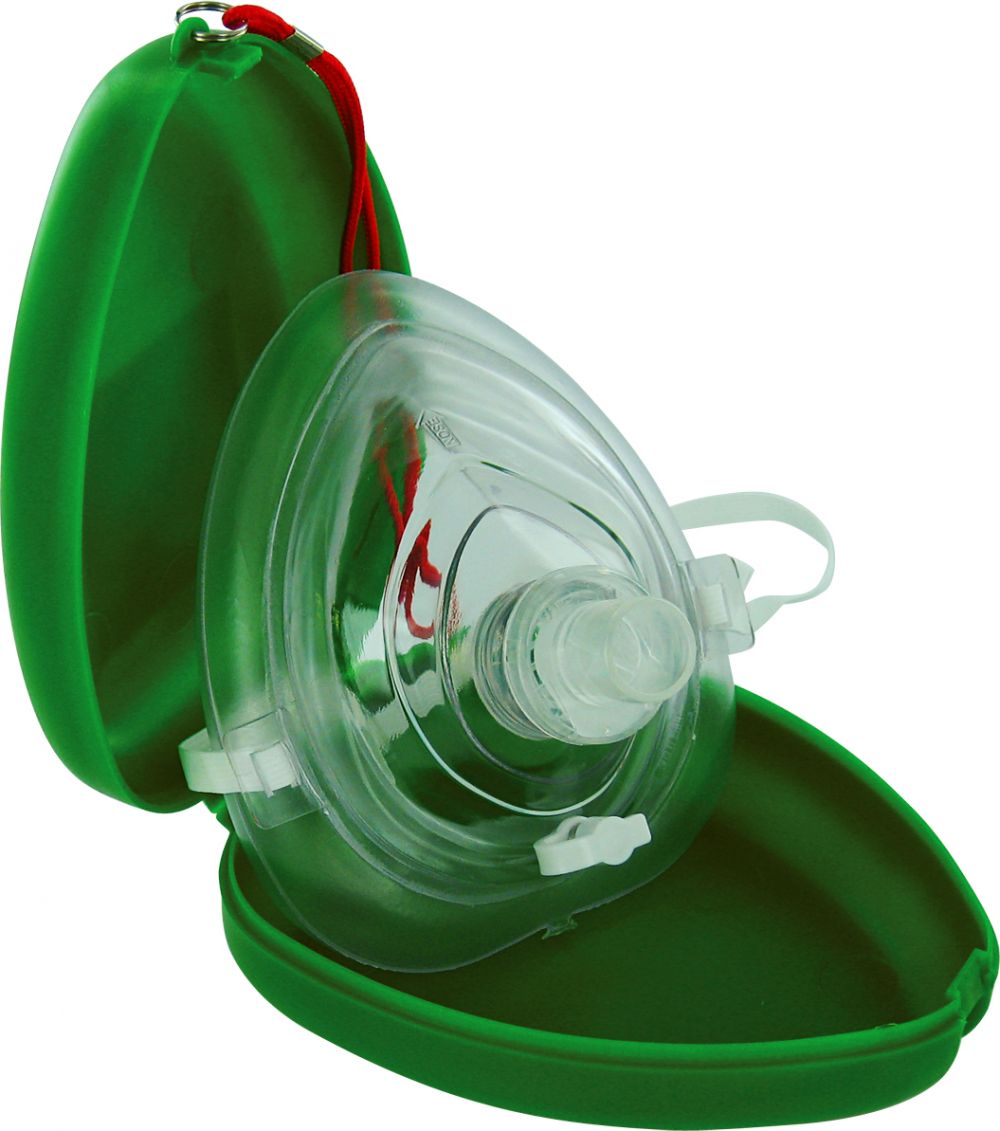 HypaGuard Pocket Face Mask Resuscitation Latex Free thumbnail