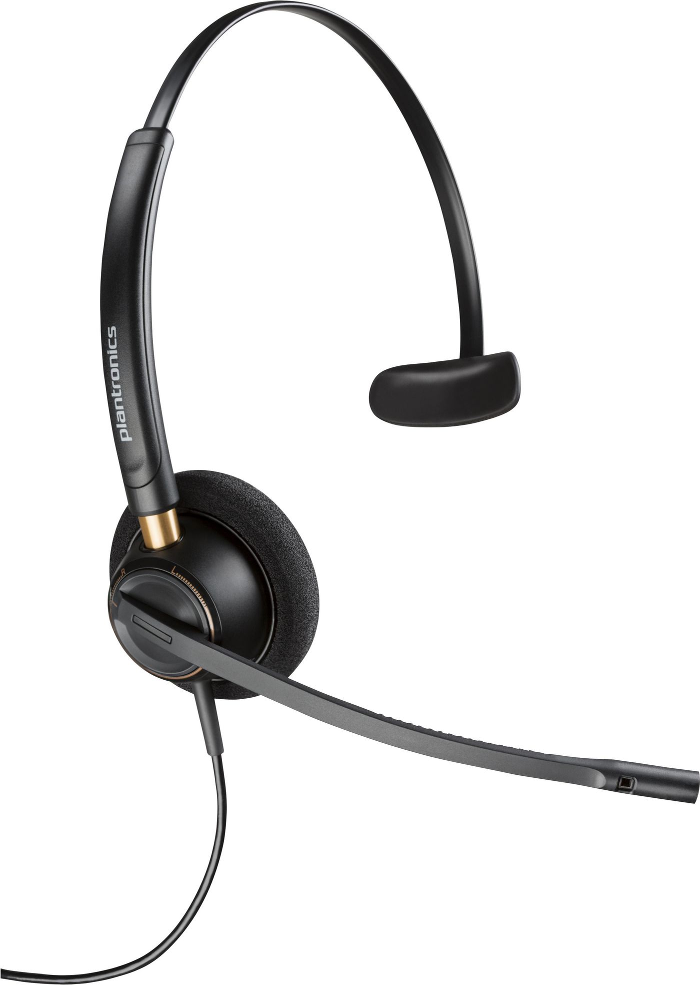 Image of Poly EncorePro HW510 Monaural Noise Cancelling Headset (requires a...