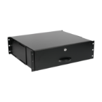 LevelOne Equip 280844 EZD-3-B Cabinet Drawer; 3U; Black