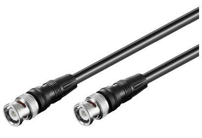 Image of Microconnect BNC/BNC 2m coaxial cable Black