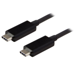 StarTech.com USB31CC1M USB cable 39.4" (1 m) USB 3.2 Gen 2 (3.1 Gen 2) USB C Black
