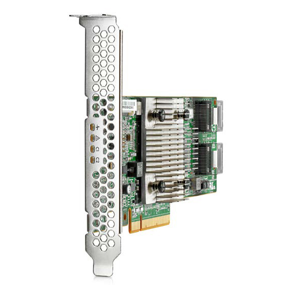 Hewlett Packard Enterprise H240 12Gb 2-ports Int FIO Smart Host Bus Adapter RAID controller PCI Express x8 3.0 12 Gbit/s