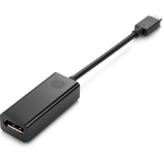 HP USB-C to DP Adapter USB graphics adapter Black