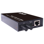 Tripp Lite N784-H01-STMM network media converter 100 Mbit/s 1310 nm Multi-mode Black
