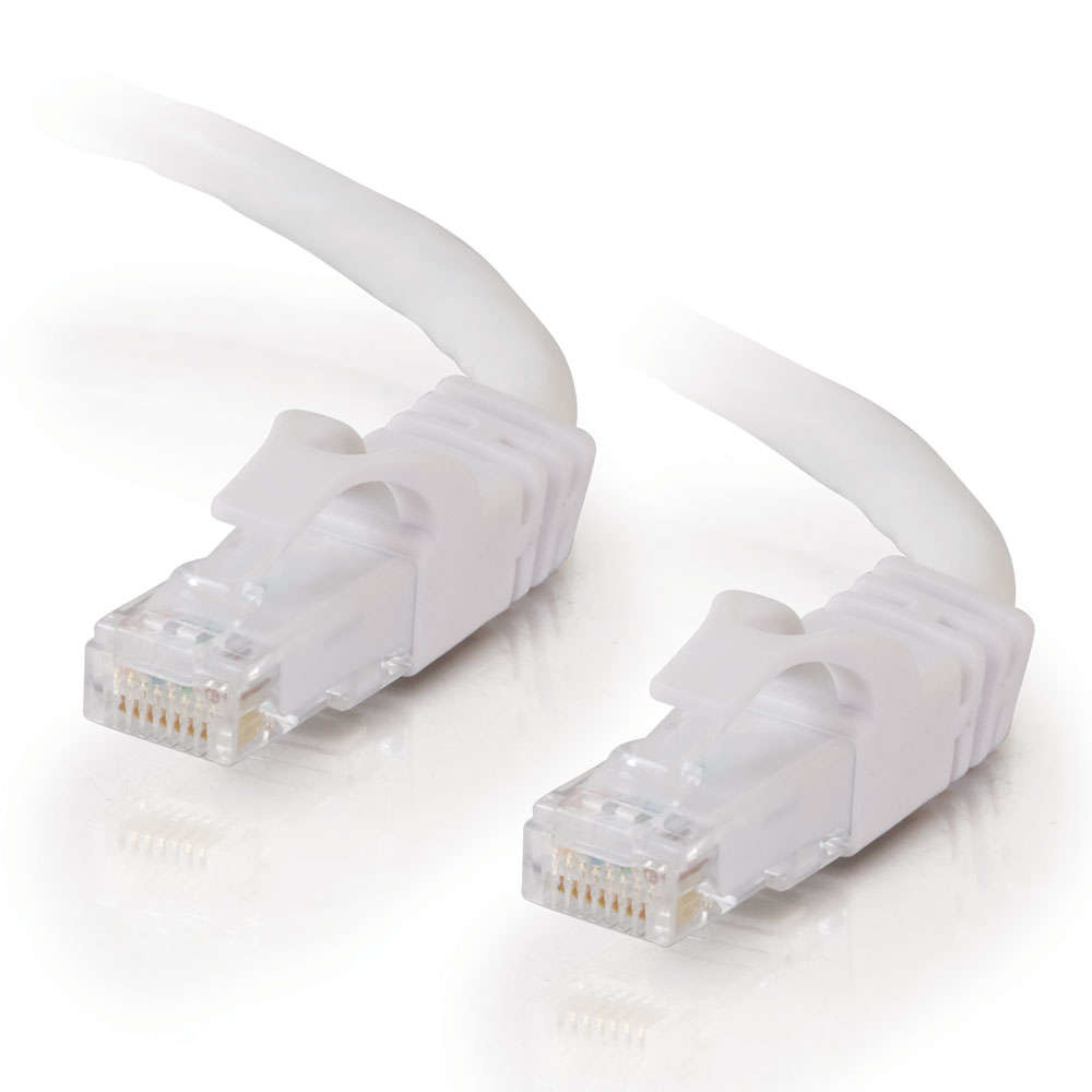 Photos - Cable (video, audio, USB) C2G Cat6 Snagless Patch Cable White 10m networking cable U/UTP  83492 (UTP)