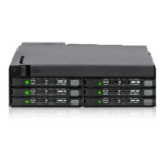 Icy Dock MB606SPO-B drive bay panel Black
