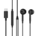 eSTUFF ES652201 headphones/headset Wired In-ear Calls/Music USB Type-C Black