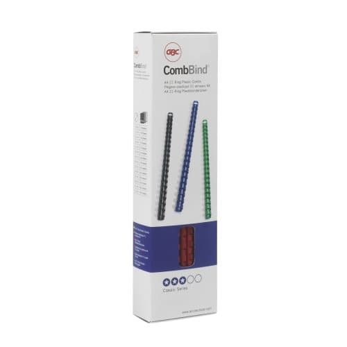 GBC CombBind Binding Combs 8mm A4 21R