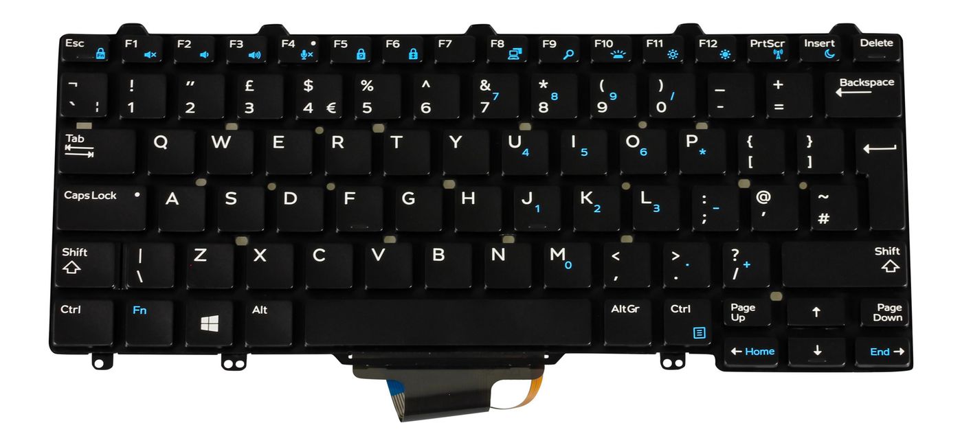 Image of DELL Keyboard, English, 83 Keys,