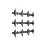 Multibrackets M Wallmount Pro MBW2Ux3 Push In Pop Out Black