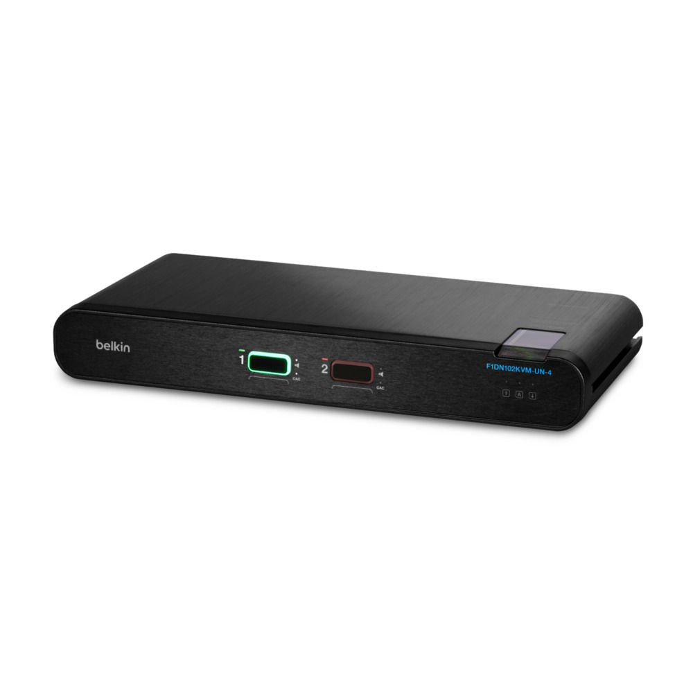 Image of Belkin F1DN102KVM-UN-4 KVM switch Black