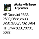 HP N9K07AE/304XL Printhead cartridge color high-capacity, 300 pages/5% 7ml for HP DeskJet 2620/3720