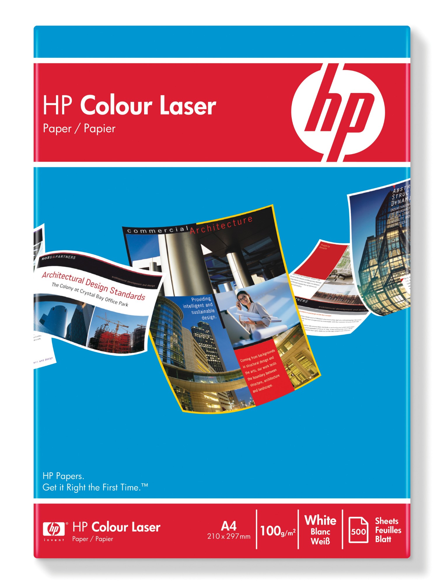 HP Color Laser Paper 100 gsm500 sht/A4/210 x 297 mm, 22 in distributor