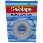 SELLOTAPE 960600 DOUBLE SIDED TAPE WITH LINER 12MM X 10M POLYPROPYLENE