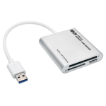 Tripp Lite U352-000-MD-AL card reader USB 3.2 Gen 1 (3.1 Gen 1) Type-A Silver