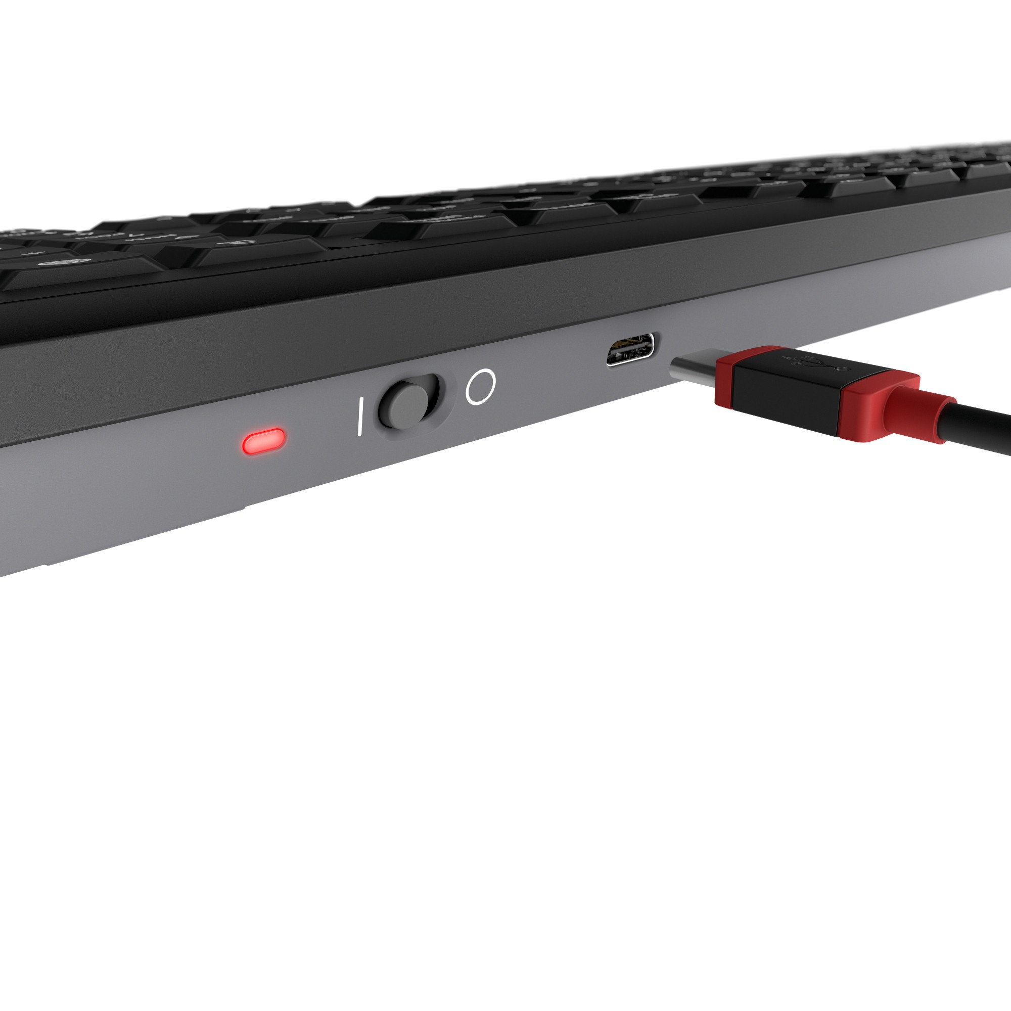 CHERRY Stream Desktop Recharge keyboard RF Wireless QWERTY English Black