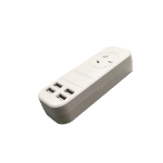 Jackson PT3USB3A power extension 0.9 m 1 AC outlet(s) Indoor White