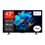 TCL 43P7K-UK TV 109.2 cm (43") 4K Ultra HD Smart TV Wi-Fi Metallic 350 cd/m²