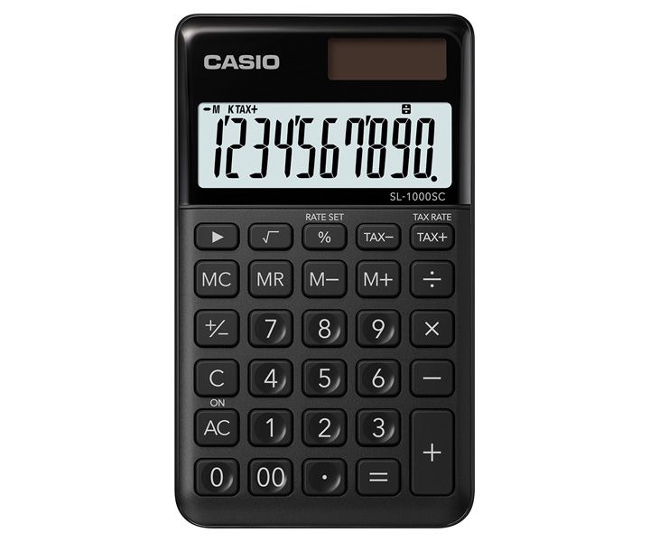 Image of Casio SL-1000SC-BK calculator Pocket Basic Black