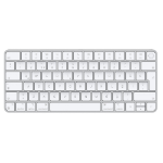 Apple Magic clavier Universel USB + Bluetooth Turc Aluminium, Blanc