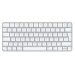 Apple Magic keyboard USB + Bluetooth Turkish Aluminium, White