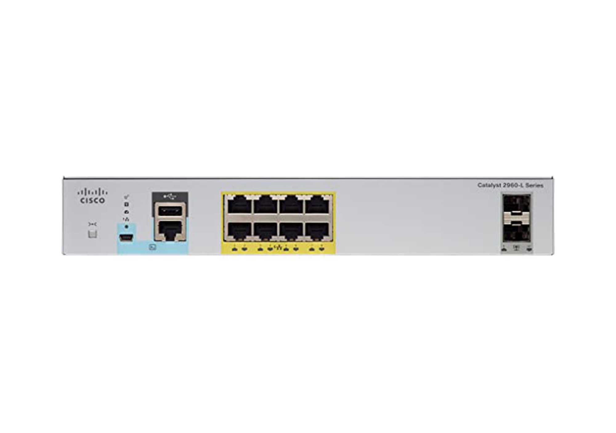 Cisco WS-C2960L-SM-8PS 8-Port Gigabit 1U Network Switch Cisco WS-C2960L-SM-8PS 8-Port Gigabit 1U Network Switch