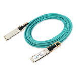 Axiom R9B61A-AX InfiniBand/fibre optic cable 1181.1" (30 m) QSFP-DD 2x QSFP28 AOC Aqua color