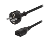 LogiLink Power Cord, CEE 7/7 - C13, black, Dell, 1.8 m