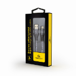 Gembird CC-USB2B-AMLM-2M-WB2 Lightning-kabel Grijs, Wit