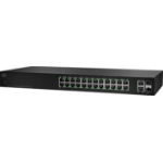 Cisco SF112-24 Unmanaged L2 Fast Ethernet (10/100) 1U Black