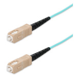 AddOn Networks ADD-SC-SC-85MS5OM4P InfiniBand/fibre optic cable 85 m OFNP Aqua colour, Beige