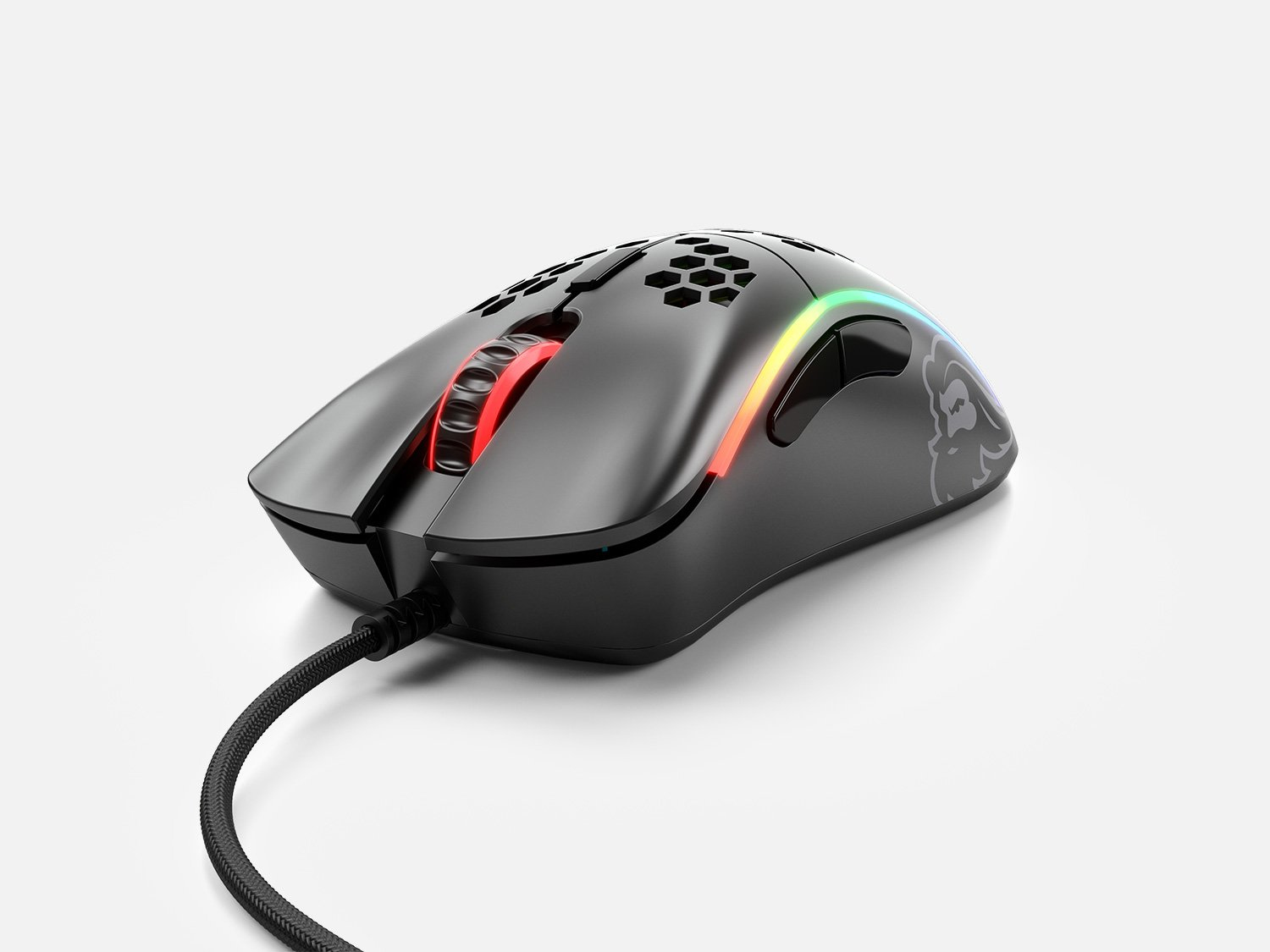 GLO-MS-DM-MB GLORIOUS PC GAMING RACE Model D- USB RGB Optical Gaming Mouse - Matte Black (GLO-MS-DM-MB)