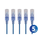 Monoprice 33198 networking cable Blue 300" (7.62 m) Cat6a U/UTP (UTP)