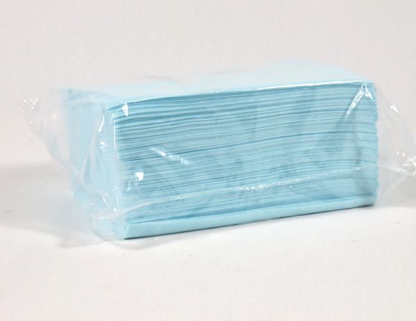 Image of DATA DIRECT Blue Wipe Absorbent Poly Paper Reusable 1 Pack x50