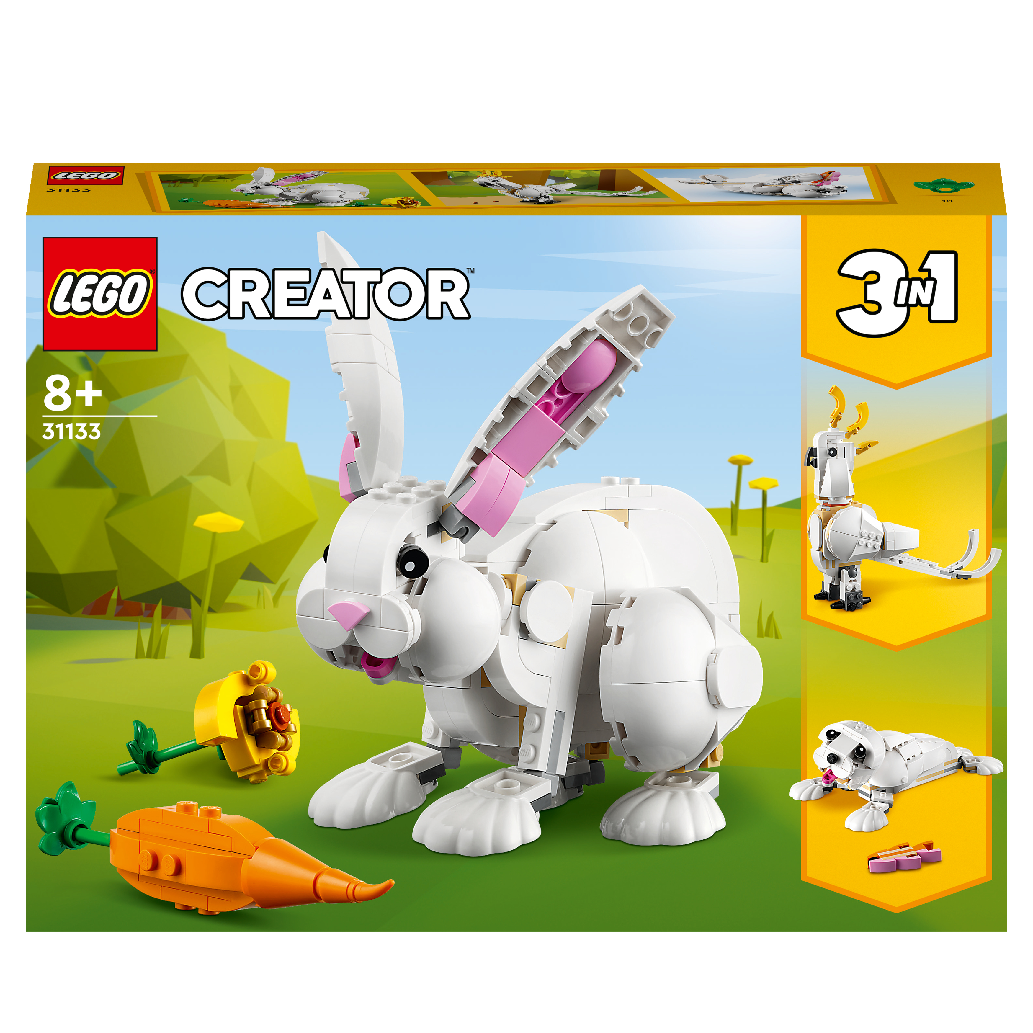 Image of LEGO Creator Weißer Hase 31133