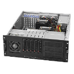 Supermicro SuperChassis 842TQC-668B Rack Black, Grey 668 W