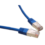 Cables Direct Cat5e, 2m networking cable Blue