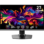 MSI MPG 271QRX QD-OLED computer monitor 67.3 cm (26.5") 2560 x 1440 pixels Wide Quad HD QDOLED Black