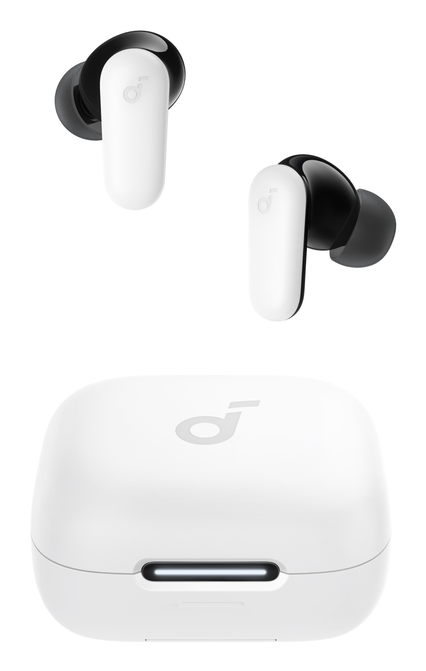 Soundcore R60i Wireless Noise Cancelling Earbuds. White