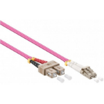 Mercodan 40400057 InfiniBand/fibre optic cable 2 m LC SC Violet