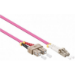 Mercodan 40400056 InfiniBand/fibre optic cable 1 m LC SC Violet
