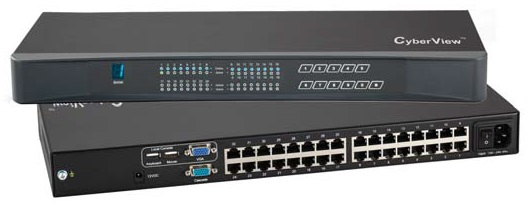 Austin Hughes Electronics Ltd U-1601 KVM switch Rack mounting Black