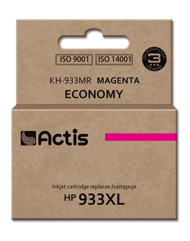 Actis KH-933MR ink (replacement for HP 933XL CN055AE; Standard; 13 ml; magenta)
