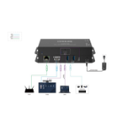 Vivolink VLUSBCHUB4 USB graphics adapter 3840 x 2160 pixels