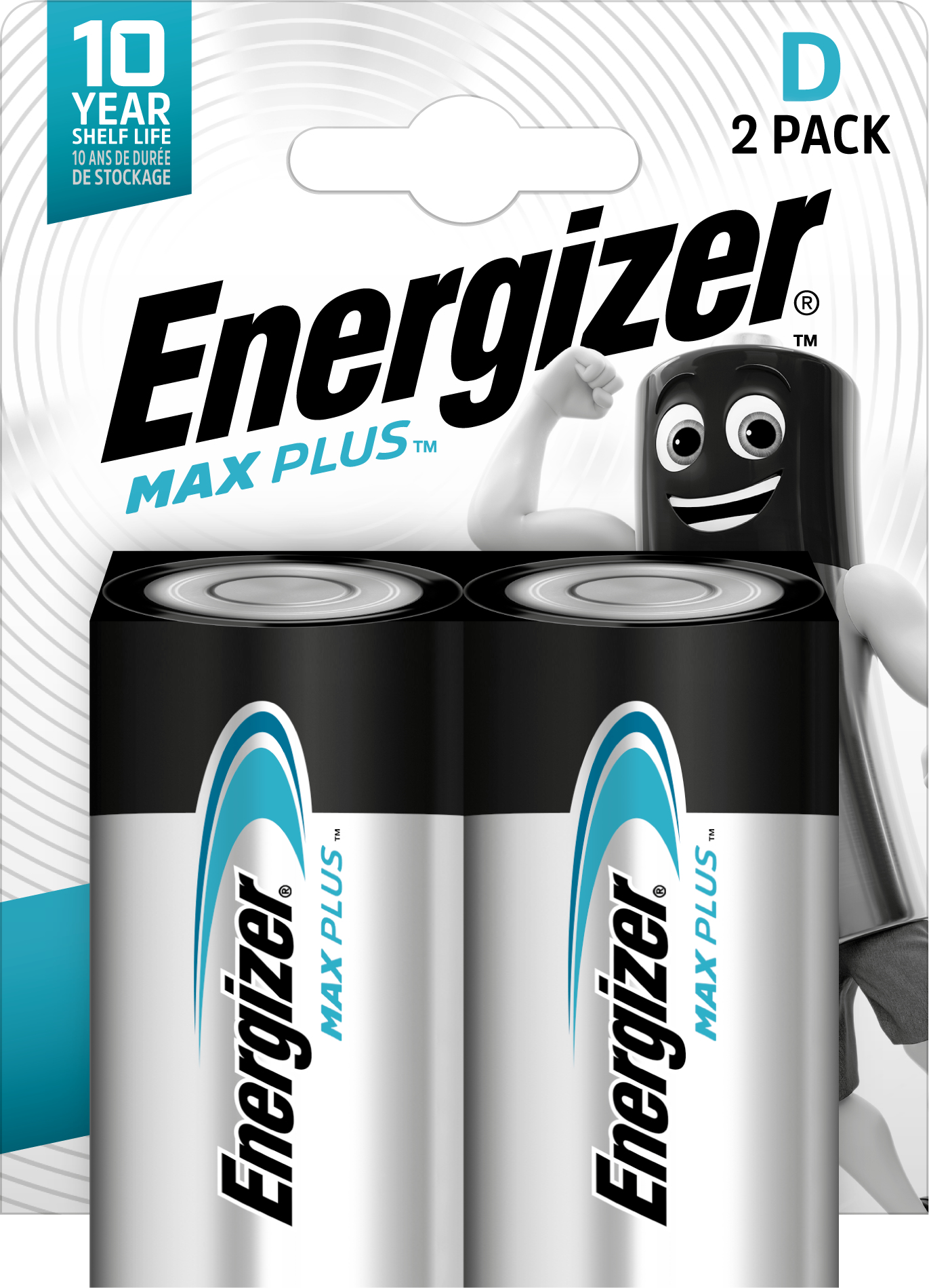 Image of Energizer Max Plus Single-use battery D