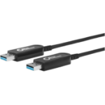 Microconnect USB3.0AA20BOP USB cable USB 3.2 Gen 1 (3.1 Gen 1) 20 m USB A Black