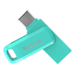 SanDisk Ultra Dual Drive Go USB flash drive 128 GB USB Type-A / USB Type-C 3.2 Gen 1 (3.1 Gen 1) Groen