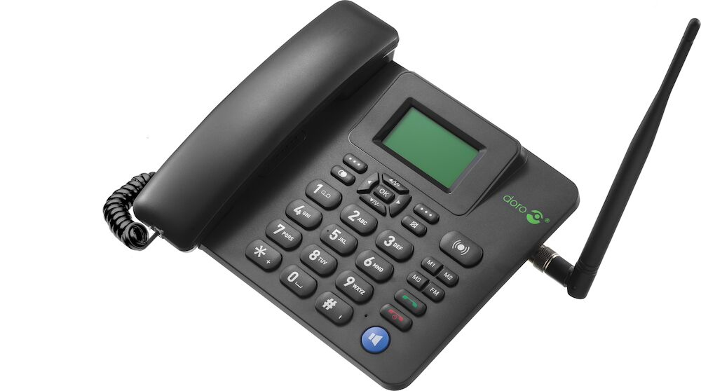 Image of Doro 4100H IP phone Black LCD