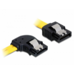 DeLOCK 0.5m SATA M/M SATA-kabel 0,5 m Geel